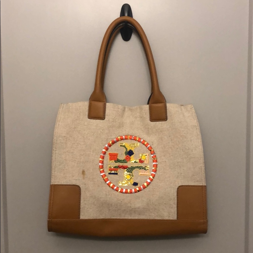 TORY BURCH Ella Canvas Tote